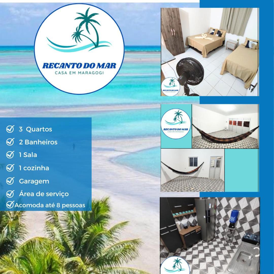 Recanto Do Mar- Casa Em Марагоджи Екстериор снимка